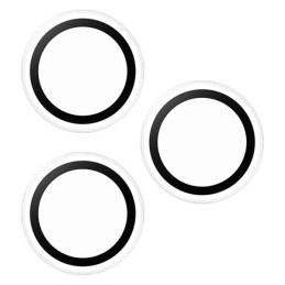Grūdinto stiklo PanzerGlass Hoops permatomo objektyvo fotoaparato apsauga, skirta iPhone 16 Pro / 16 Pro Max