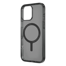 UNIQ Clario Magclick įkrovimo dėklas su MagSafe, skirtas iPhone 16 Pro Max – permatomas
