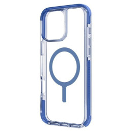 UNIQ Combat Magclick įkrovimo dėklas su MagSafe iPhone 16 - mėlynas