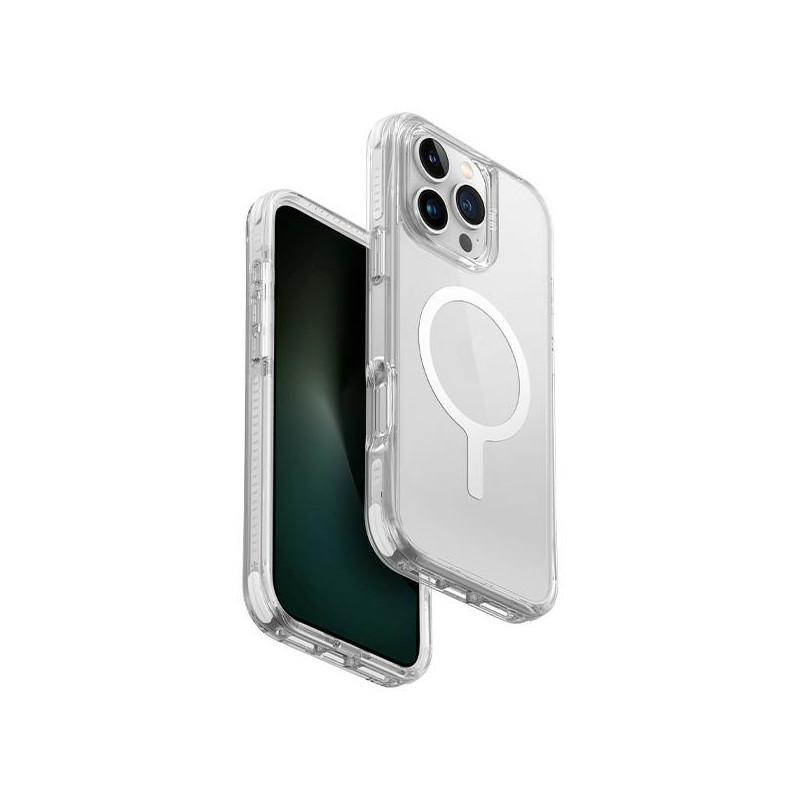 UNIQ Combat Magclick įkrovimo dėklas su MagSafe iPhone 16 Pro - baltas
