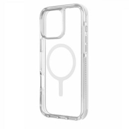 UNIQ Combat Magclick įkrovimo dėklas su MagSafe iPhone 16 Pro Max - baltas