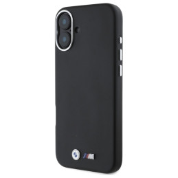 BMW M Smooth Full Wrapped Metal MagSafe dėklas iPhone 16 - juodas