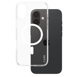 CARE by PanzerGlass Flagship Case iPhone 16 Plus 6,7" baltas / baltas MagSafe 1339