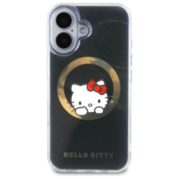 Hello Kitty IML Sweet Kitty Magsafe dėklas iPhone 16 - juodas