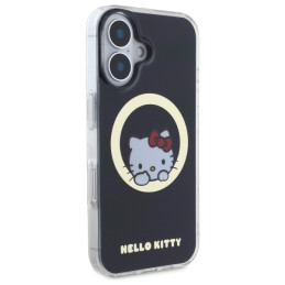 Hello Kitty IML Sweet Kitty Magsafe dėklas iPhone 16 - juodas