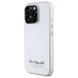 Karl Lagerfeld Hotel RSG dėklas iPhone 16 Pro - pilkas