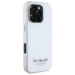Karl Lagerfeld Hotel RSG dėklas iPhone 16 Pro - pilkas