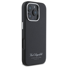 Karl Lagerfeld Hotel RSG dėklas iPhone 16 Pro - juodas