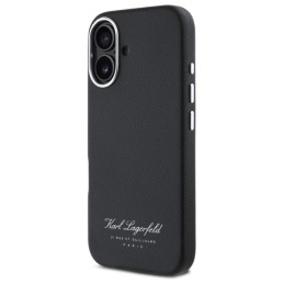 Karl Lagerfeld Hotel RSG dėklas iPhone 16 Pro - juodas
