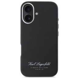 Karl Lagerfeld Hotel RSG dėklas iPhone 16 Pro - juodas