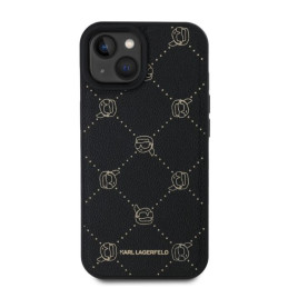 Karl Lagerfeld Magsafe Karl Head dėklas iPhone 15 - juodas