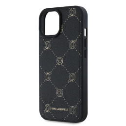 Karl Lagerfeld Magsafe Karl Head dėklas iPhone 15 - juodas