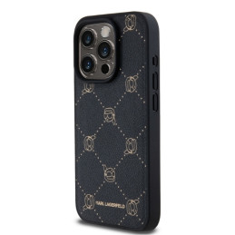 Karl Lagerfeld Magsafe Karl Head dėklas iPhone 15 Pro Max - juodas