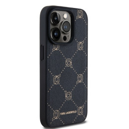 Karl Lagerfeld Magsafe Karl Head dėklas iPhone 15 Pro Max - juodas