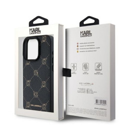 Karl Lagerfeld Magsafe Karl Head dėklas iPhone 15 Pro Max - juodas