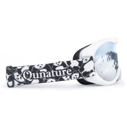 „Qunature Panda“ slidinėjimo akiniai suaugusiems – juodi/ balti