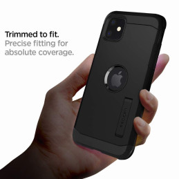Spigen Tough Armor dėklas iPhone 11 - juodas