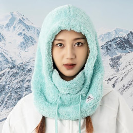 Qunature Arctic Velvet slidinėjimo balaklava L dydis - mėtinė