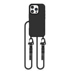 Tech-Protect MagNecklace MagSafe dėklas su dirželiu iPhone 16 Pro - juodas