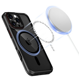 Tech-Protect MagHybrid MagSafe dėklas iPhone 16 Pro - juodas