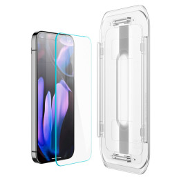 Spigen Glas.tR EZ Fit grūdintas stiklas su aplikatoriumi, skirtas Google Pixel 9 Pro XL (2 vnt.)