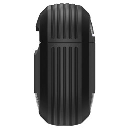 Spigen Rugged Armor dėklas, skirtas AirPods 4 – juodas