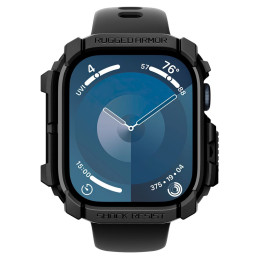 Spigen Rugged Armor dėklas Apple Watch 10 (42 mm) - juodas