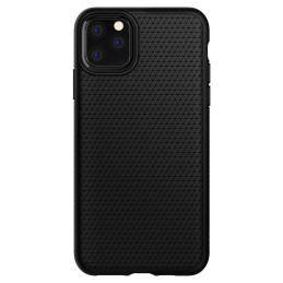 Spigen Liquid Air dėklas, skirtas iPhone 11 Pro Max - matinė juoda