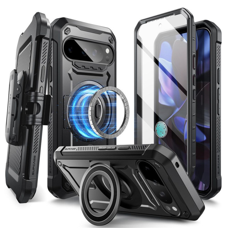 Supcase UB Pro Mag MagSafe dėklas, skirtas Google Pixel 9 Pro XL - juodas