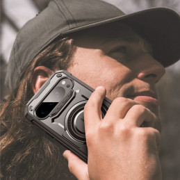 Supcase UB Pro Mag MagSafe dėklas, skirtas Google Pixel 9 Pro XL - juodas