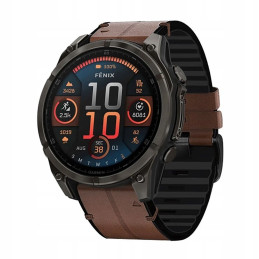 Tech-Protect silikoninis PU dirželis, skirtas Garmin Fenix 5 / 6 / 6 Pro / 7 / 8 (47 mm) / E - ruda