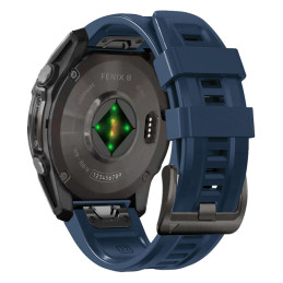 Tech-Protect Silikoninis Garmin Fenix 5 / 6 / 6 Pro / 7 / 8 (47 mm) / E dirželis - mėlynas