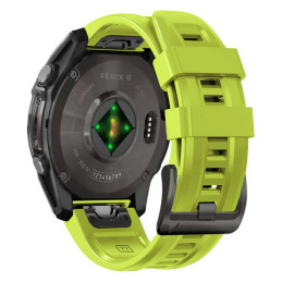 Tech-Protect Silikoninis Garmin Fenix 5 / 6 / 6 Pro / 7 / 8 (47 mm) / E dirželis - žalias