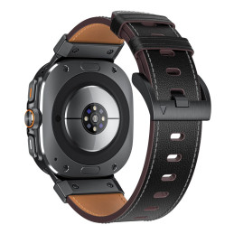 Tech-Protect Delta Pro odinis dirželis, skirtas Samsung Galaxy Watch Ultra (47 mm) – juodas