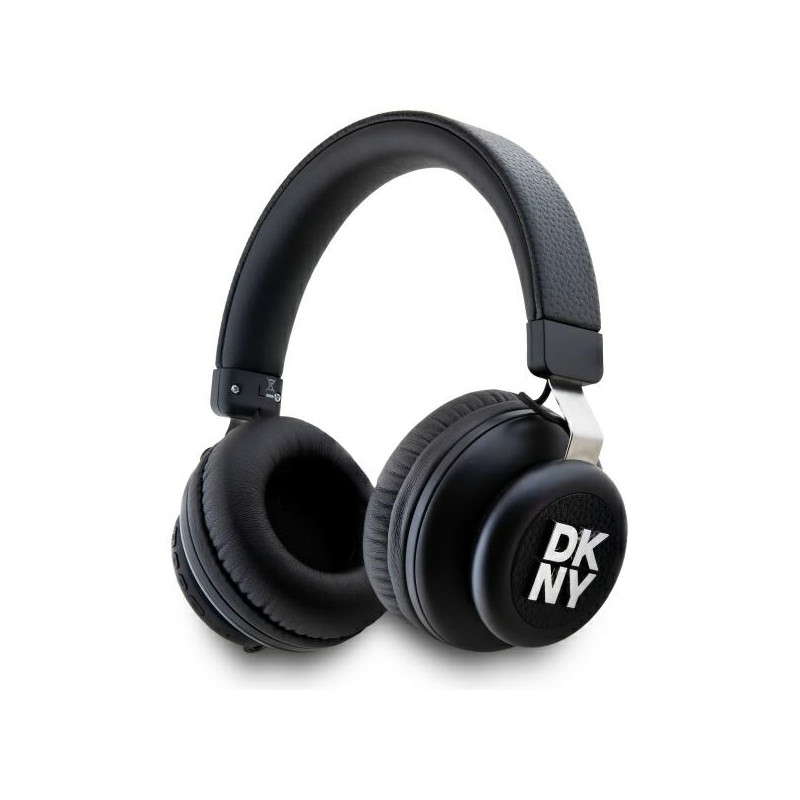 DKNY Metal Logo Bluetooth ant ausinės ausinės - juodos