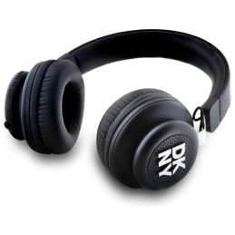 DKNY Metal Logo Bluetooth ant ausinės ausinės - juodos