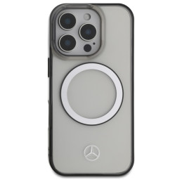 Mercedes Printed logo MagSafe dėklas iPhone 16 Pro - skaidrus