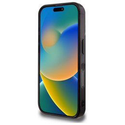 Mercedes MB Double Layer BiColor MagSafe dėklas iPhone 16 Pro Max - mėlynas