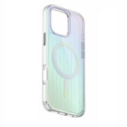 UNIQ Coehl Linear Magnetic Charging dėklas, skirtas iPhone 16 Pro - vaivorykštis