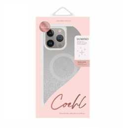 UNIQ Coehl Lumino Magnetic Charging dėklas iPhone 16 - sidabrinis
