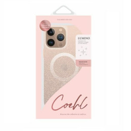 UNIQ Coehl Lumino Magnetic Charging dėklas, skirtas iPhone 16 Pro Max - auksinis