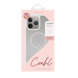 UNIQ Coehl Lumino Magnetic Charging dėklas iPhone 16 Pro Max - sidabrinis