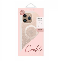 UNIQ Coehl Lumino Magnetic Charging dėklas, skirtas iPhone 16 Pro - auksinis