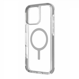 UNIQ Combat Magclick įkrovimo dėklas, skirtas iPhone 16 Pro Max - pilkas