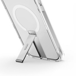 UNIQ Eleva su Vertica Stand dėklu iPhone 16 Pro Max - skaidrus