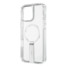UNIQ Eleva su Vertica Stand dėklu iPhone 16 Pro Max - skaidrus