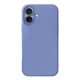 UNIQ Lino Hue Magclick įkrovimo dėklas iPhone 16 - mėlynas