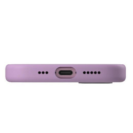 UNIQ Lino Hue Magclick įkrovimo dėklas iPhone 16 - rožinis
