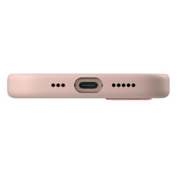 UNIQ Lino Hue Magclick įkrovimo dėklas, skirtas iPhone 16 Pro Max - rožinis