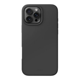 UNIQ Lino Hue Magclick įkrovimo dėklas, skirtas iPhone 16 Pro Max - pilkas